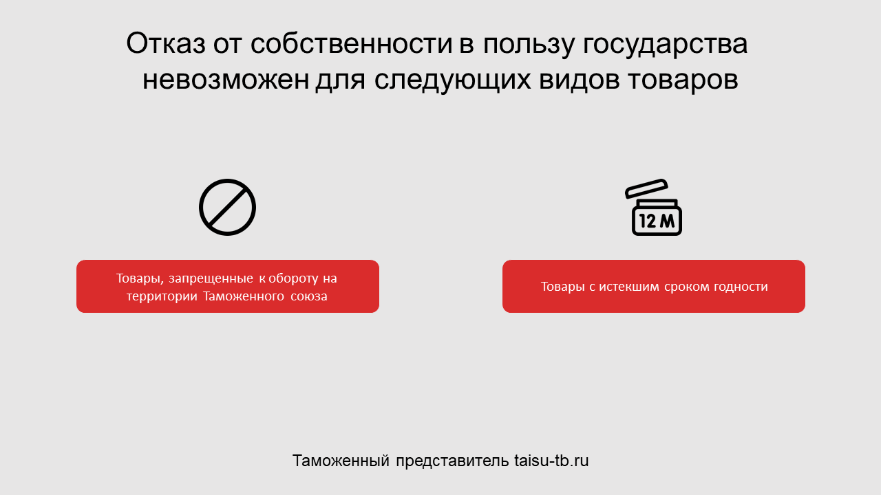 Таможенная процедура отказа. Отказ в пользу государства. Процедура отказа в пользу государства. Отказ в пользу государства таможенная процедура. Таможенный режим-отказ в пользу государства.